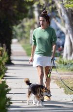 SARA SAMPAIO Out with Her Dogs Kyta and South in Los Angeles 06/03/2021