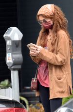 SARAH HYLAND Out and About in West Hollywood 06/07/2021