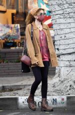 SARAH HYLAND Out and About in West Hollywood 06/07/2021
