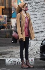 SARAH HYLAND Out and About in West Hollywood 06/07/2021