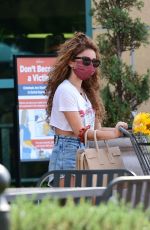 SARAH HYLAND Out Shopping in Los Angeles 06/16/2021