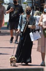 SARAH MICHELLE GELLAR Out with Her Dog in Los Angeles 06/14/2021