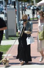 SARAH MICHELLE GELLAR Out with Her Dog in Los Angeles 06/14/2021