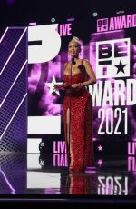 SAWEETIE at 2021 BET Awards in Los Angeles 06/27/2021
