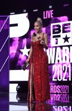SAWEETIE at 2021 BET Awards in Los Angeles 06/27/2021