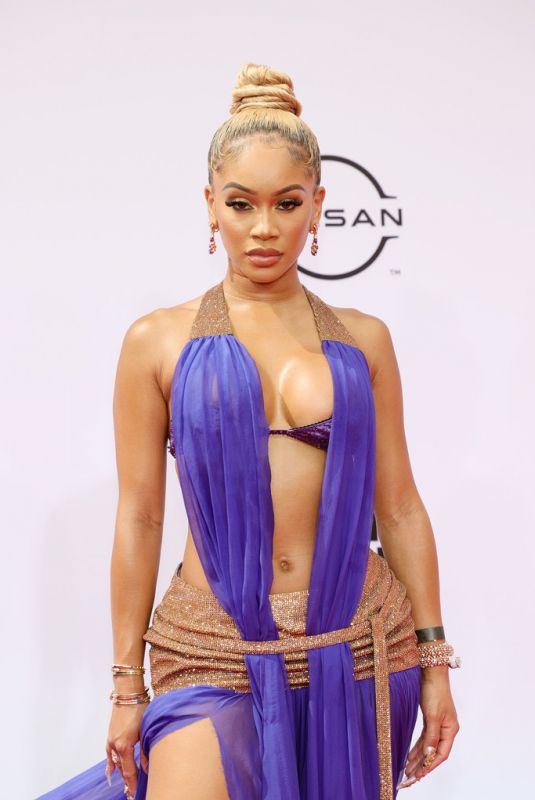 SAWEETIE at 2021 BET Awards in Los Angeles 06/27/2021