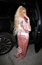 SAWEETIE Out for Dinner at Avra in Beverly Hills 06/07/2021