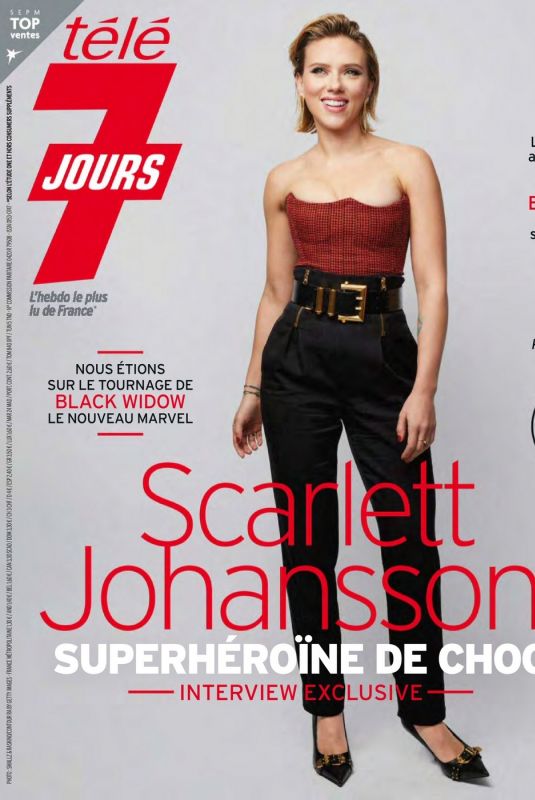SCARLETT JOHANSSON in Tele 7 Jours Magazine,July 2021