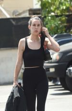 SCOUT WILLIS Heading to a Gym in Los Angeles 06/29/2021
