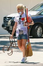 SELMA BLAIR and David Lyons at Sweet Flower Dispensary in Studio City 06/12/2021