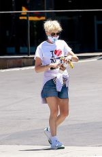 SELMA BLAIR and David Lyons at Sweet Flower Dispensary in Studio City 06/12/2021