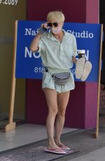SELMA BLAIR at a Nail Salon in Studio City 06/16/2021