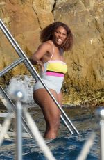 SERENA WILLIAMS in Swimsuit in France 06/12/2021