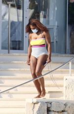 SERENA WILLIAMS in Swimsuit in France 06/12/2021