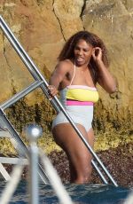 SERENA WILLIAMS in Swimsuit in France 06/12/2021