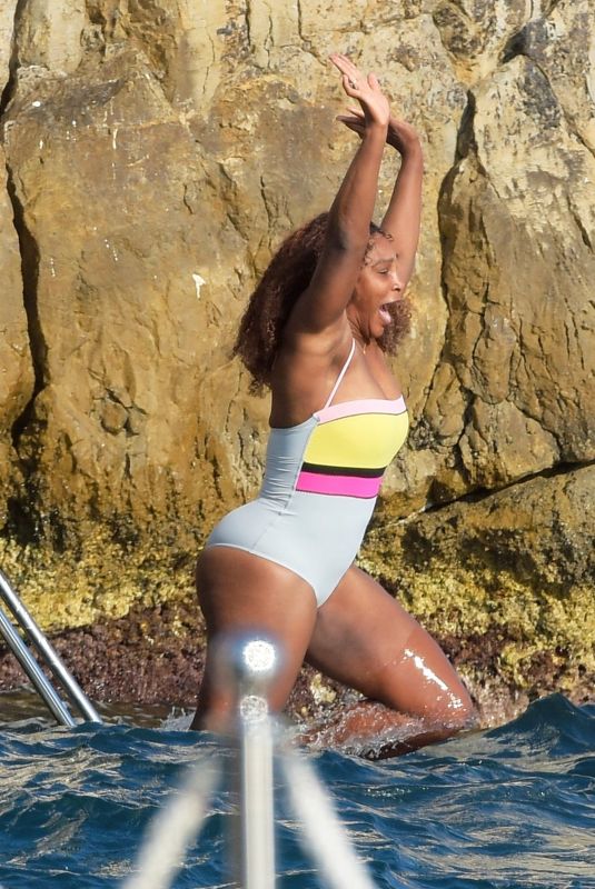 SERENA WILLIAMS in Swimsuit in France 06/12/2021