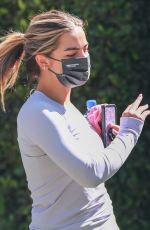 SHANINA SHAIK and ADDISON RAE Leaves Morning Pilates Class in West Hollywood 06/09/2021