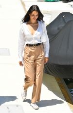 SHANINA SHAIK and NICOLE WILLIAMS Out for Lunch at Marina in Newport Beach 06/01/2021