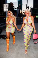 SHANNON and SHANNADE CLERMONT Arrives at Zola Screening in Hollywood 06/11/2021