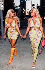 SHANNON and SHANNADE CLERMONT Arrives at Zola Screening in Hollywood 06/11/2021
