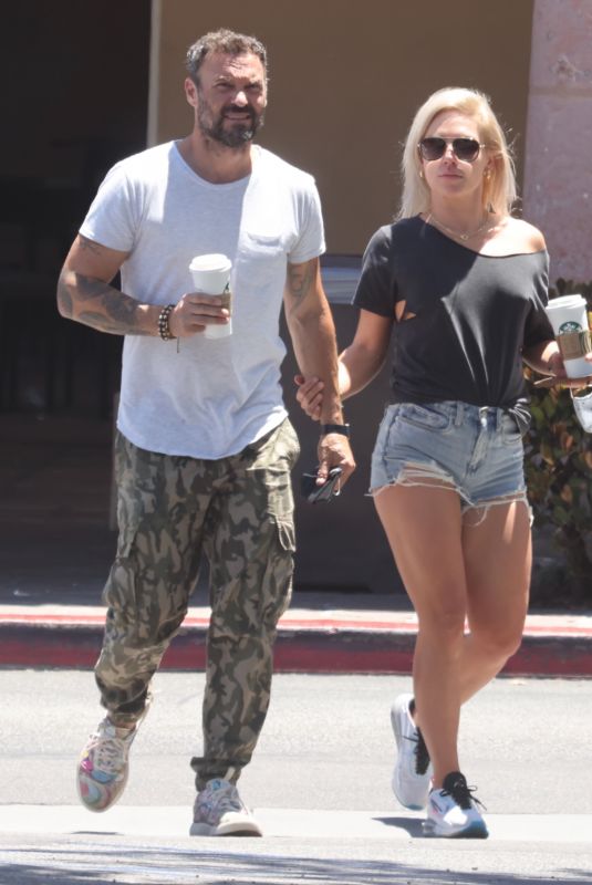 SHARNA BURGESS and Brian Austin Green Out in Malibu 06/08/2021