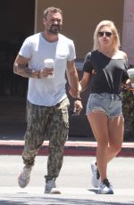 SHARNA BURGESS at a Starbucks in Malibu 06/08/2021