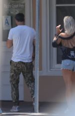 SHARNA BURGESS at a Starbucks in Malibu 06/08/2021