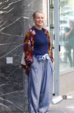 SHARON STONE Out and About at Madison Avenue in New York 06/18/2021
