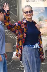 SHARON STONE Out and About at Madison Avenue in New York 06/18/2021