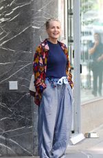 SHARON STONE Out and About at Madison Avenue in New York 06/18/2021