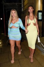 SHAUGNA PHILLIPS and SOPHIE PIPER at The I Saw It First Love Island Party in Manchester 06/28/2021