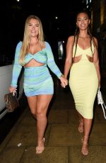 SHAUGNA PHILLIPS and SOPHIE PIPER at The I Saw It First Love Island Party in Manchester 06/28/2021