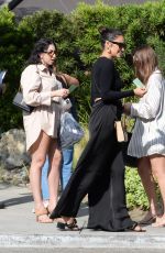 SHAY MITCHELL Out with Friends at Messhall Kitchen in Los Angeles 06/29/2021