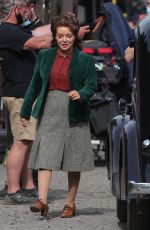 SHERIDAN SMITH on the Set of Railway Children in Yorkshire 06/07/2021