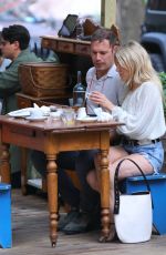 SIENNA MILLER and Archie Keswick Out for Breakfast in New York 06/01/2021