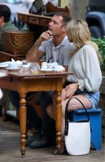 SIENNA MILLER and Archie Keswick Out for Breakfast in New York 06/01/2021
