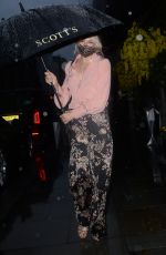 SIENNA MILLER Leaves Scott