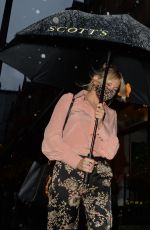 SIENNA MILLER Leaves Scott
