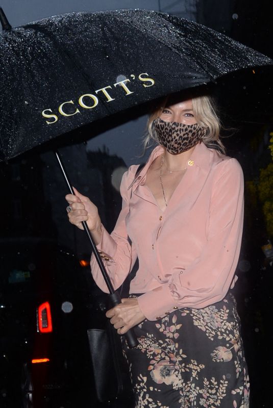 SIENNA MILLER Leaves Scott
