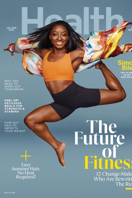 SIMONE BILES in Health Magazine, July/August 2021