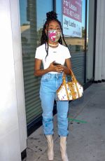 SKAI JACKSON Out and About in West Hollywood 06/03/2021
