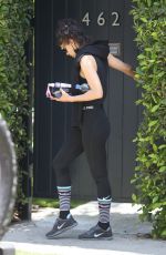 SOFIA BOUTELLA Leaves Forma Pilates in West Hollywood 06/02/2021
