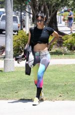 SOFIA BOUTELLA Leaves Pilates Class in Los Angeles 06/01/2021