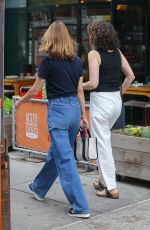 SOFIA COPPOLA Out with a Friend in New York 06/07/2021