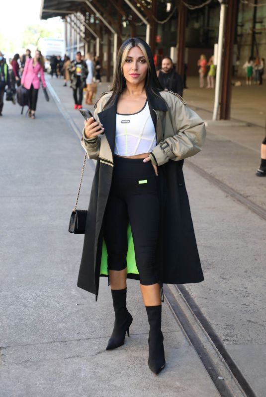 SOGAND MOHTAT at Afterpay Australian Fashion Week Street Style in Sydney 06/02/2021