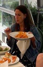 SOLEIL MOON FRYE and REBECCA GAYHEART at Tra Di Noi in Malibu 06/13/2021