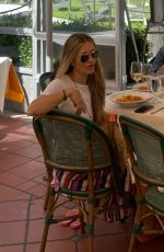 SOLEIL MOON FRYE and REBECCA GAYHEART at Tra Di Noi in Malibu 06/13/2021