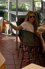 SOLEIL MOON FRYE and REBECCA GAYHEART at Tra Di Noi in Malibu 06/13/2021