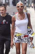 SONIQUE Out and About in London 06/02/2021