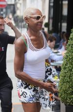 SONIQUE Out and About in London 06/02/2021